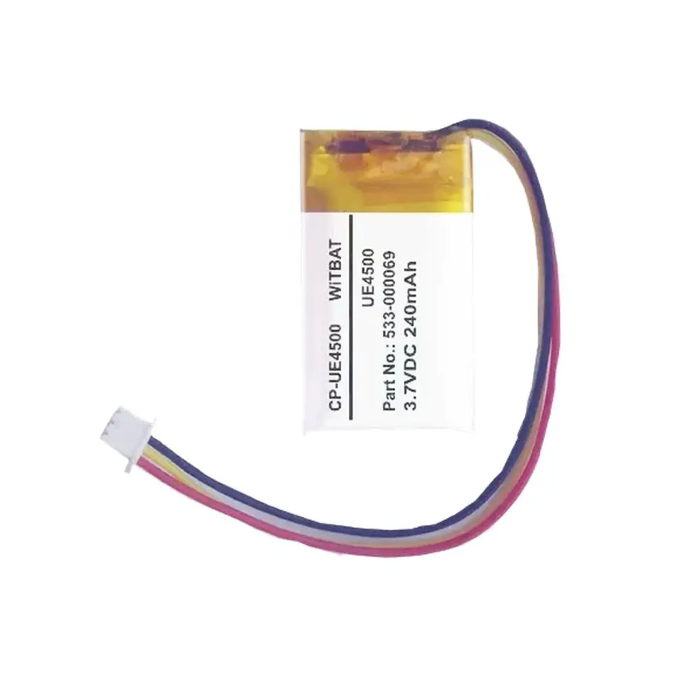 240mAh For Logitech UE3500 UE4500 UE3100 Headset Reliable Replacement Earphone Battery 533-000069