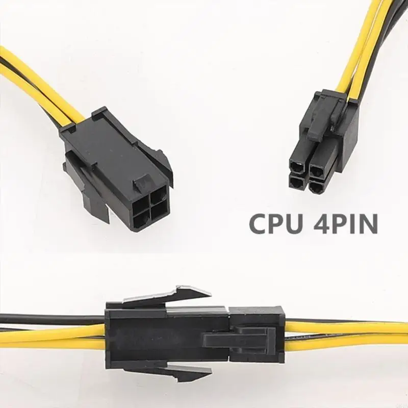 Kỹ thuật viên máy tính Q84A cần thiết 4pin CPU đến 4Pin Molex Power Sheet Line cho ổ cứng