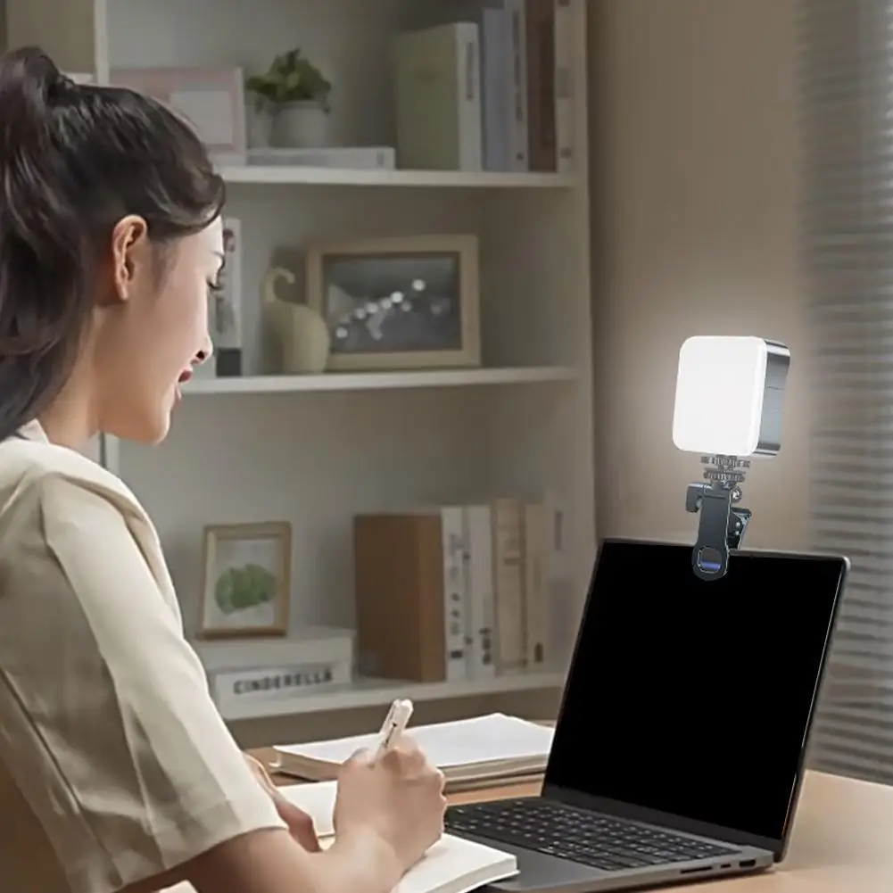 Smartphone Selfie Light Selfie Video Conference Light Portable Pocket LED Light For Cell Phone IPad Laptop Photography Lamp