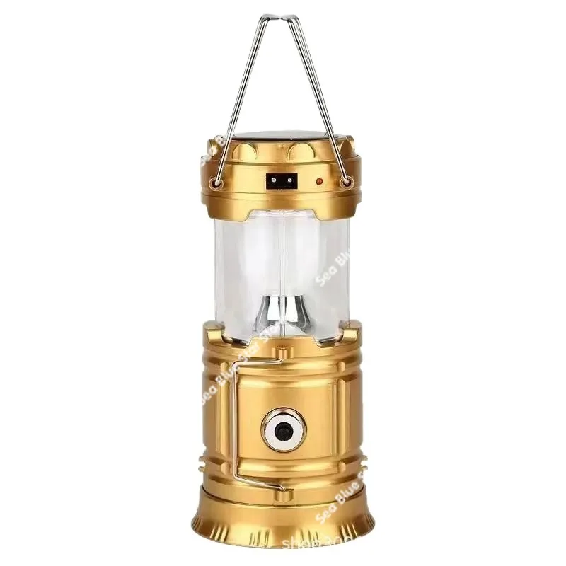 Solar stretch horse lamp night fishing induction lantern indoor emergency light lighting tent night market stall hanging light