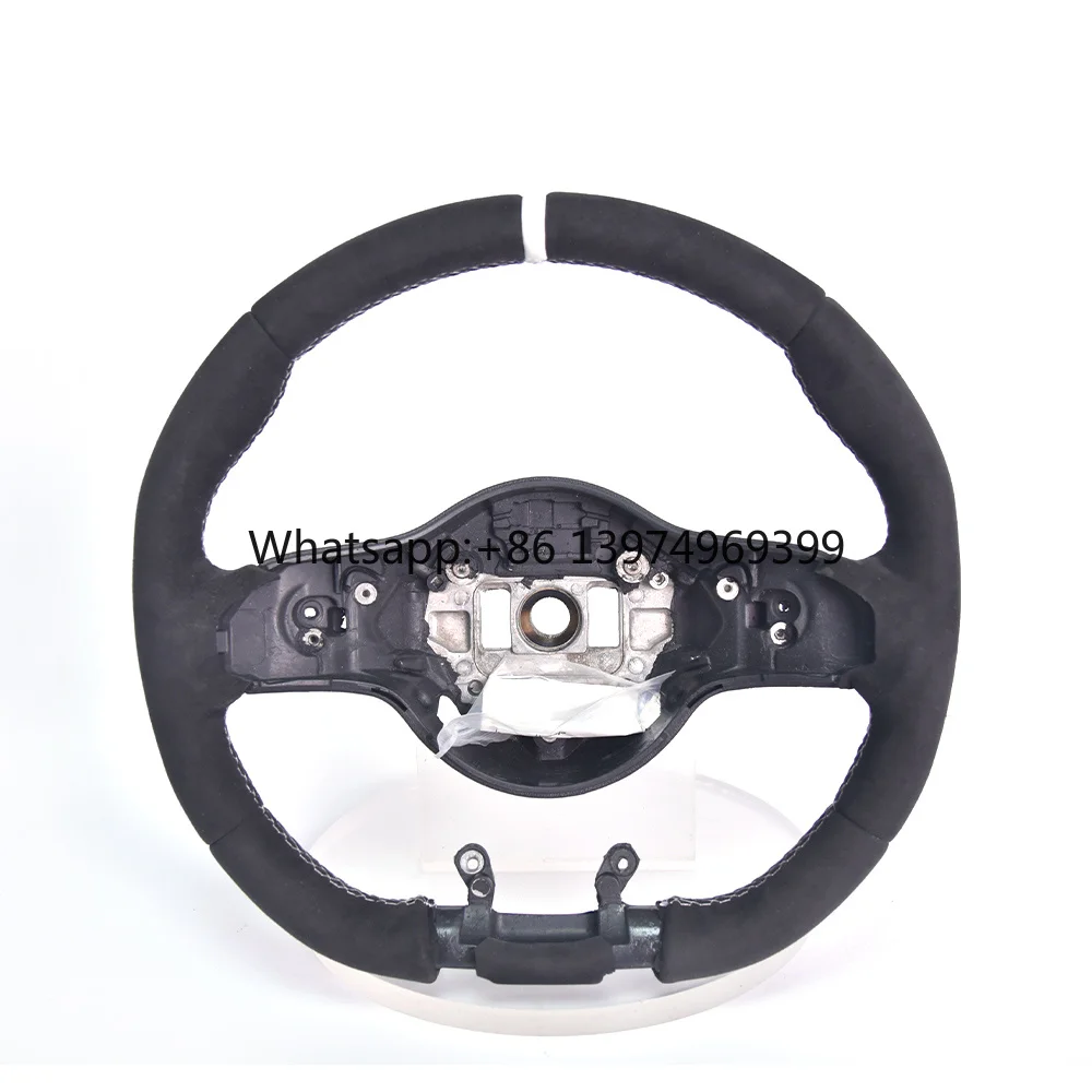 Suitable for Mercedes-Benz E63 AMG S Modified Carbon Fiber Steering Wheel Assembly Suede Perforated Leather Customized Upgrade