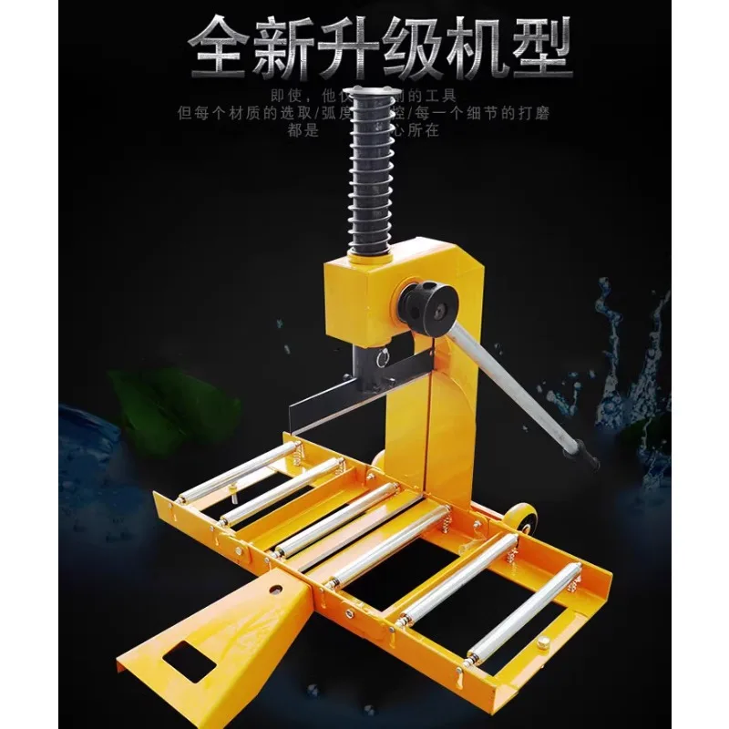 Aerated block brick cutting machine Small aerated brick Manual light foam brick cutting machine Hand press bricks cutting machin