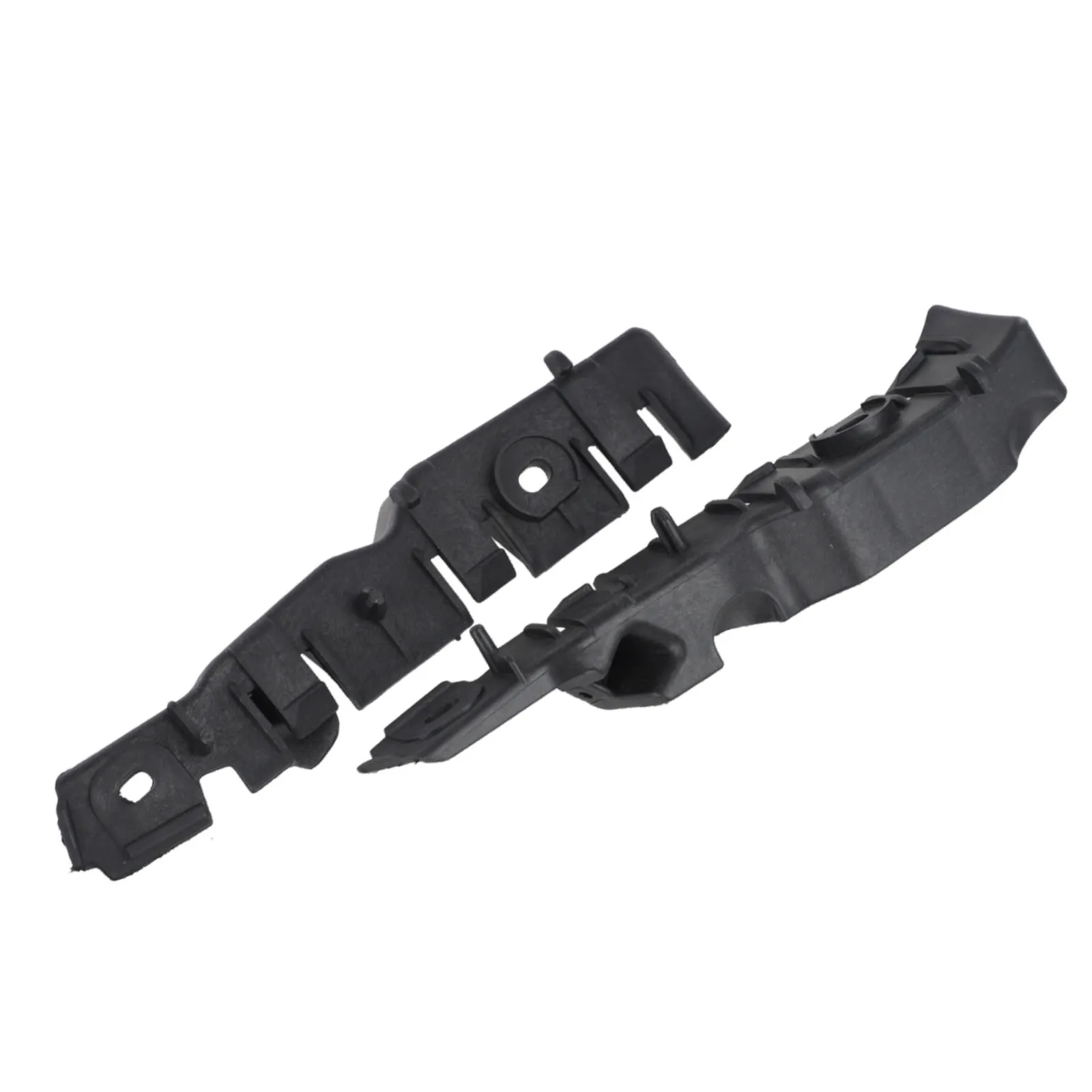 /Black /ABS /Front Bumper Bracket Pair For A3 For 8P 2008-2012 Replace 8P0807184B 8P0807183B Car Exterior