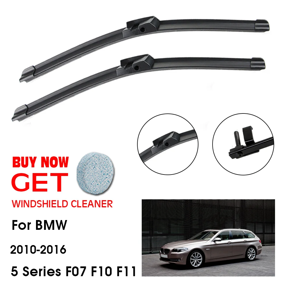 

Car Wiper For BMW 5 Series F07 F10 F11 26"+18" 2010-2016 Front Window Washer Windscreen Windshield Wipers Blades Accessories