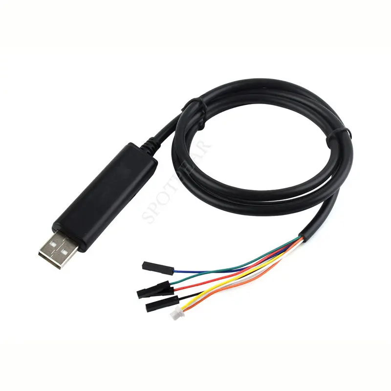 Industrial USB to TTL Serial UART Adapter Cable, Original FT232RNL, For Raspberry Pi 5 Debug