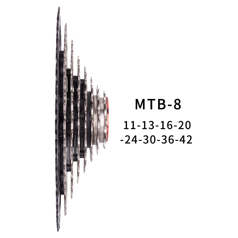 Bicycle 8s 11-42T MTB Cassette 8 Speed Wide Ratio Mountain Bike Freewheel 8v 42t Sprocket Bicycle Parts for M310 Tx35 K7 X4