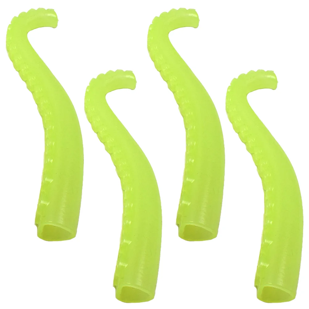 

4 Pcs Childrens Toys Octopus Tentacles Party Favors Finger Puppets Plaything Antenna Cot 1600X250X150CM Dolls Light Green