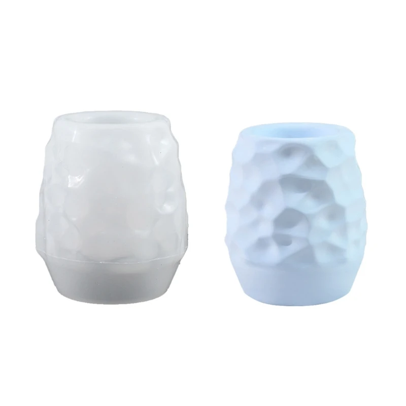 Silicone Vase Molds Flower Bottle Mold Irregular Unique Flowerpot Molds Silicone Texture Perfect for Craft Vase