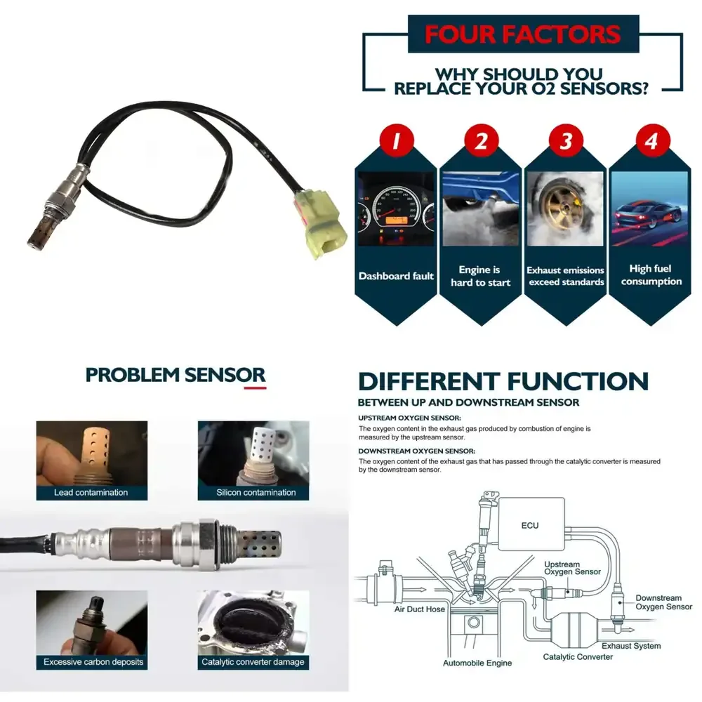 

high quality for Honda 36531-MAT-G22 36531-MAT-G21 Car Oxygen Sensor Auto Parts O2 Sensor Engine Sensor Replacement Part