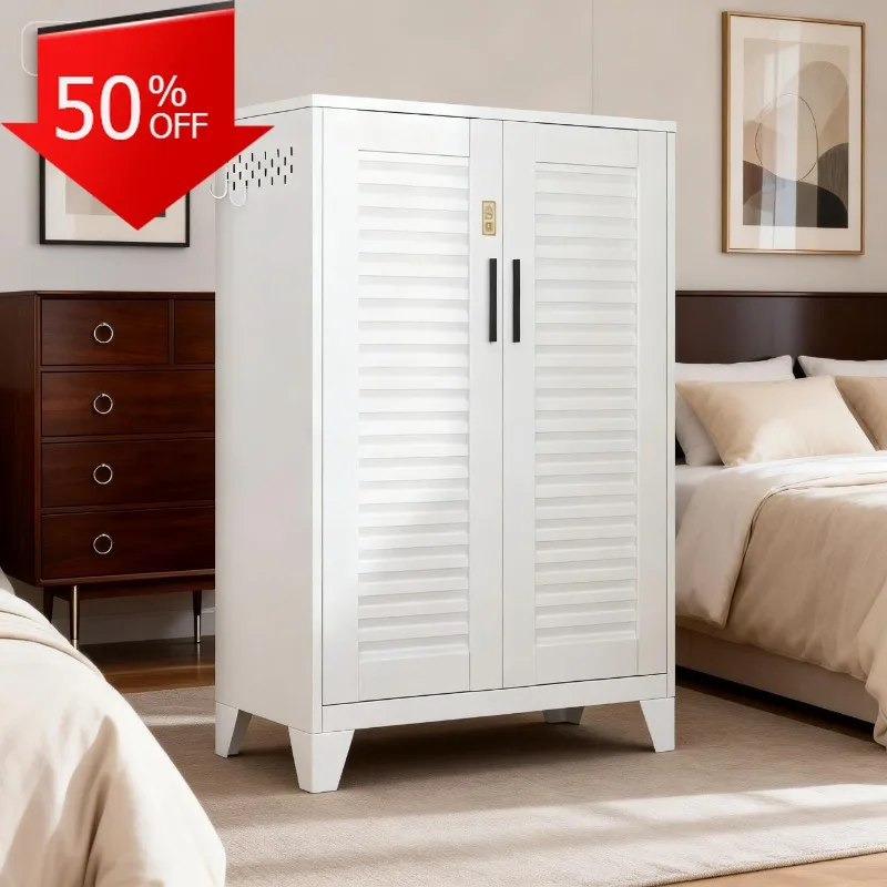 

Стальной шкаф для обуви, полка для обуви, органайзер для прихожей, шкафчик для хранения в прихожей, замок с паролем, большой Cocina Accesorios, мебель для дома