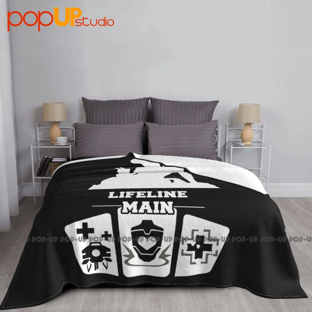 Lifeline Main Apex Legends Blanket For Bed Dust Cover Home Decotation