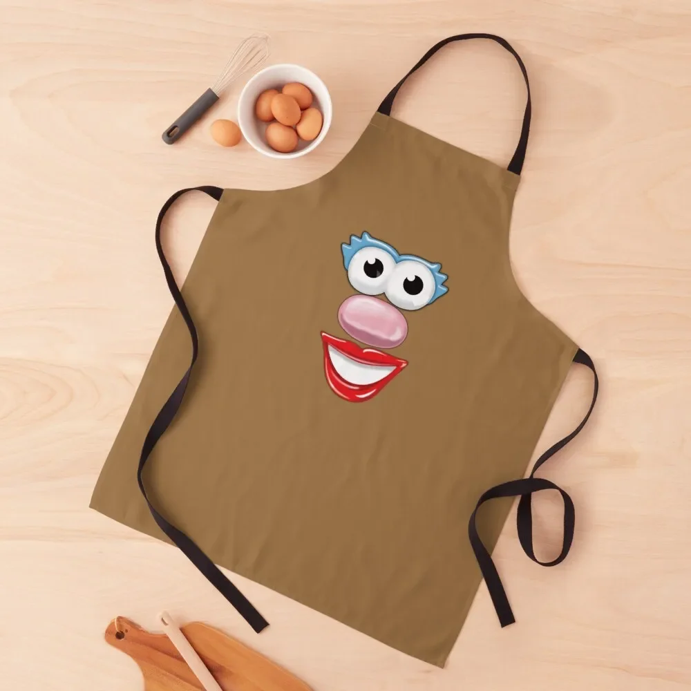 

Mrs Potato Head Apron Hairdressing Hairdresser Accessories Kitchen accessories Men'ss Sexy Apron