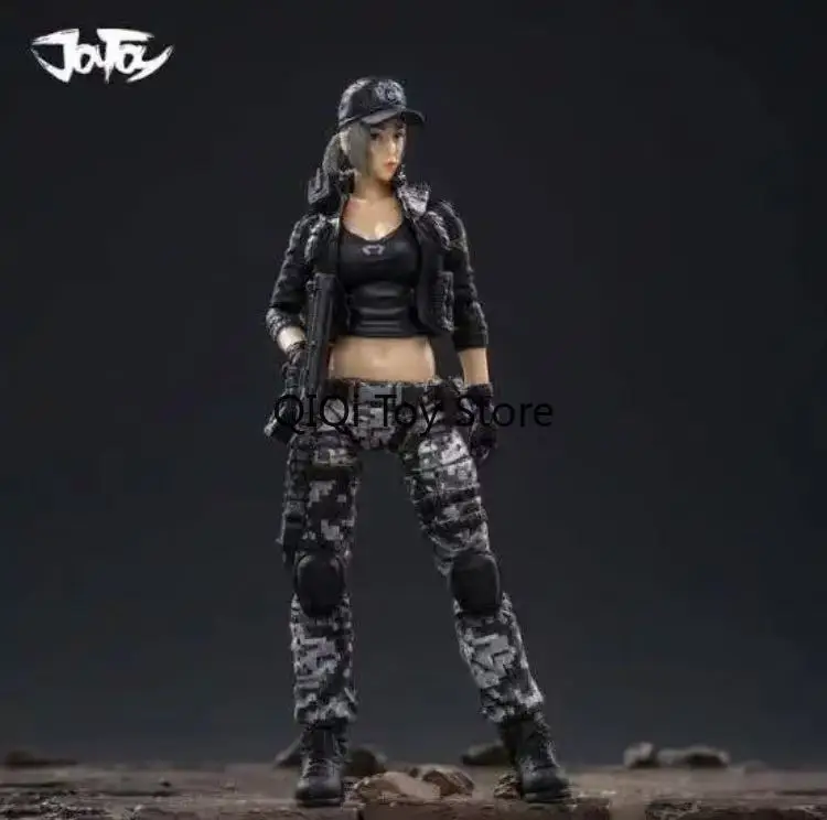 

JOYTOY Dark Source CF Fox Hunter B Fox Hunter Длинные волосы Off-print Женский солдат 1/18 Пересекающая линия огня