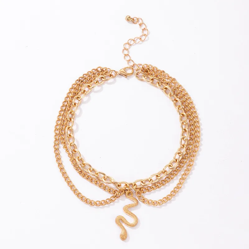 Modyle بوهيميا الذهب اللون الأفعى الكاحل سوار مجموعة للنساء نجم البحر قذيفة القلب سحر خلخال سلسلة على الساق بوهو مجوهرات هدية #6