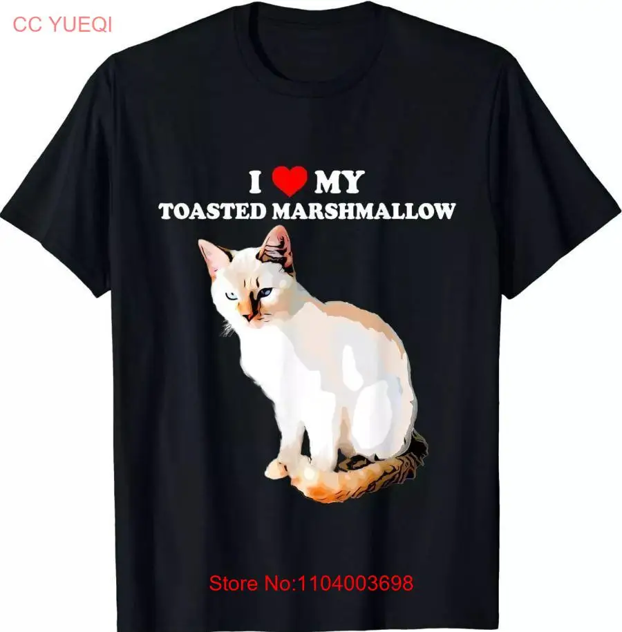 I Love My Siamese Cat Kitten Design Great Gift Idea T-Shirt S-3XL