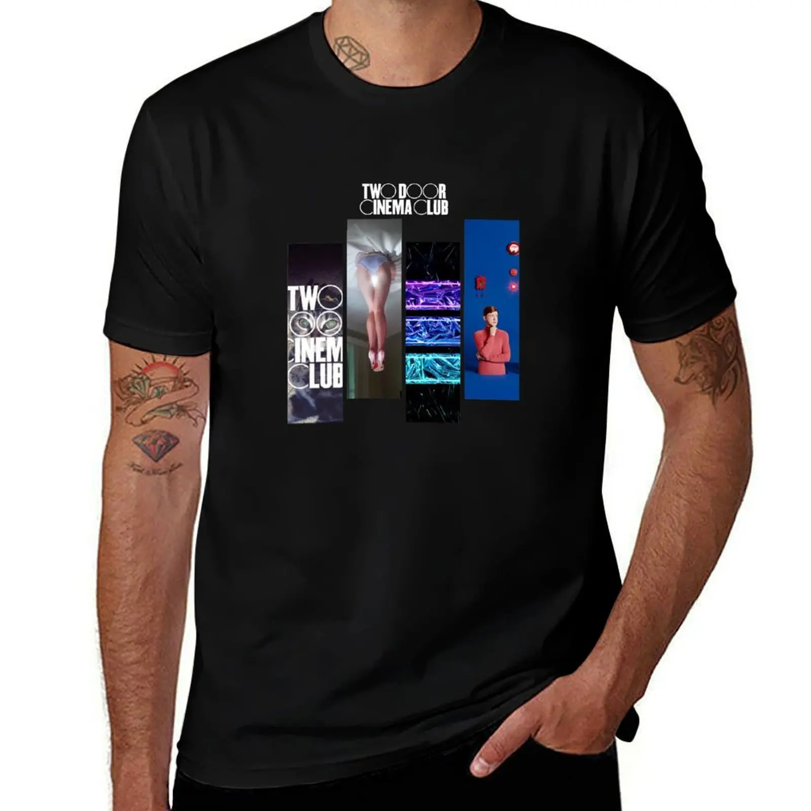 

Two Door Cinema Club Discography T-Shirt anime tshirt man t shirt luxury T-Shirt