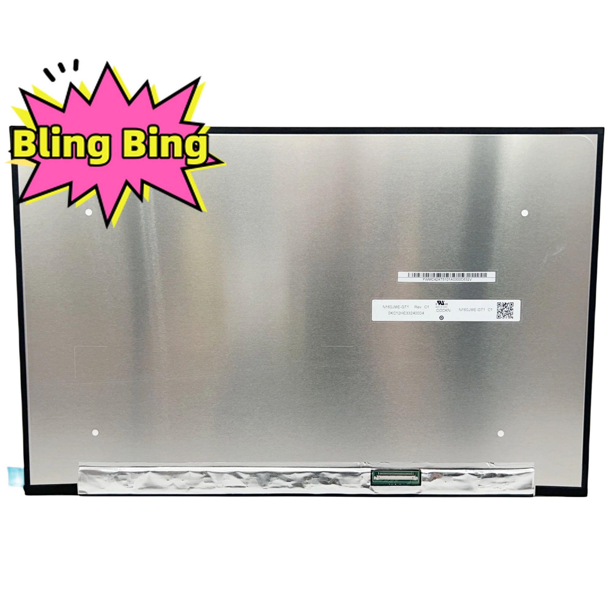 

N160JME-GE1 N160JME GE1 16.0'' 165Hz Laptop 1920*1200 EDP LCD Screen Display Panel 40 Pins