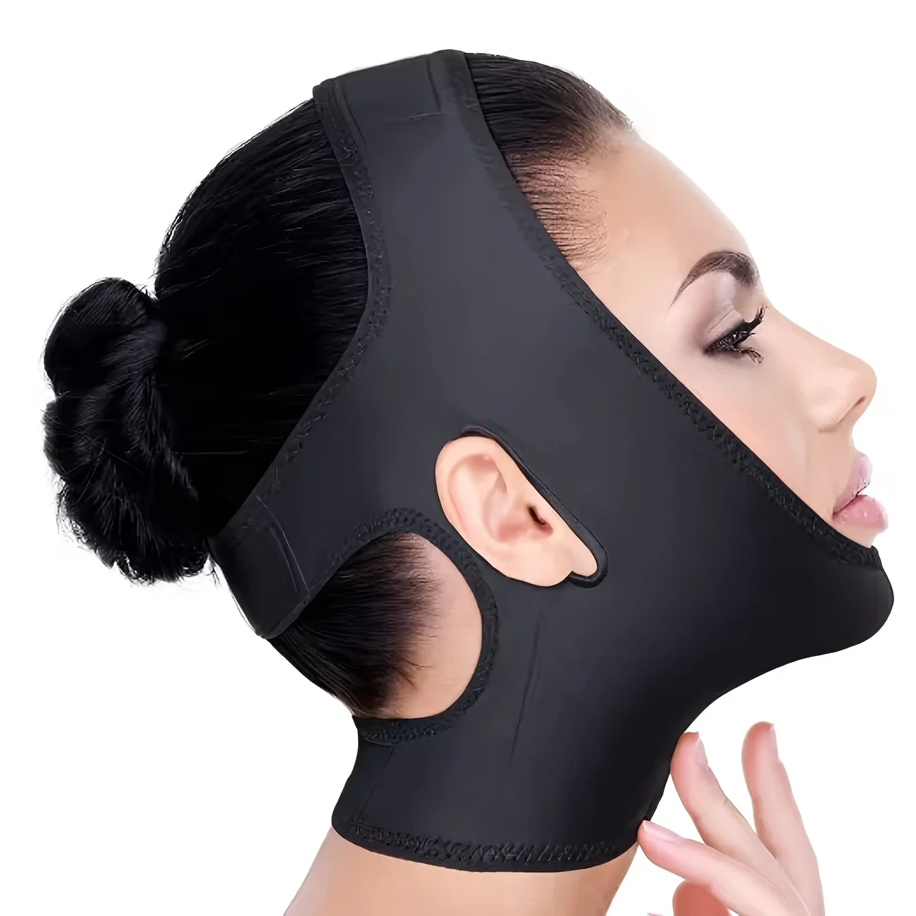 V-Line Face Shaper, Facial Slimming Strap, Chin Lift Compression Band, Contouring Sculpting Tool, Comfortable Invisible