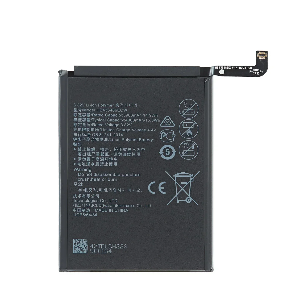 100% Orginal HB436486ECW 4000mAh Battery For Huawei Mate 10 Mate 10 Pro /P20 Pro AL00 L09 L29 TL00 Batteries +Tools