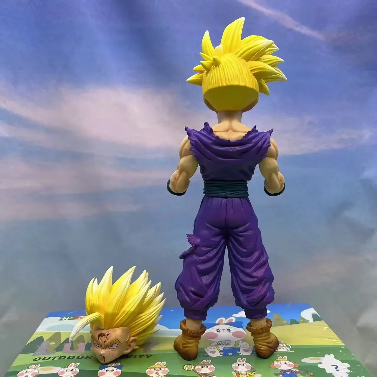 24CM Anime Dragon Ball Z Super Saiyan Son Gohan Damagné Ver. GK – figurine d'action en PVC DBZ, Collection de statues, modèles de jouets, poupée, cadeaux