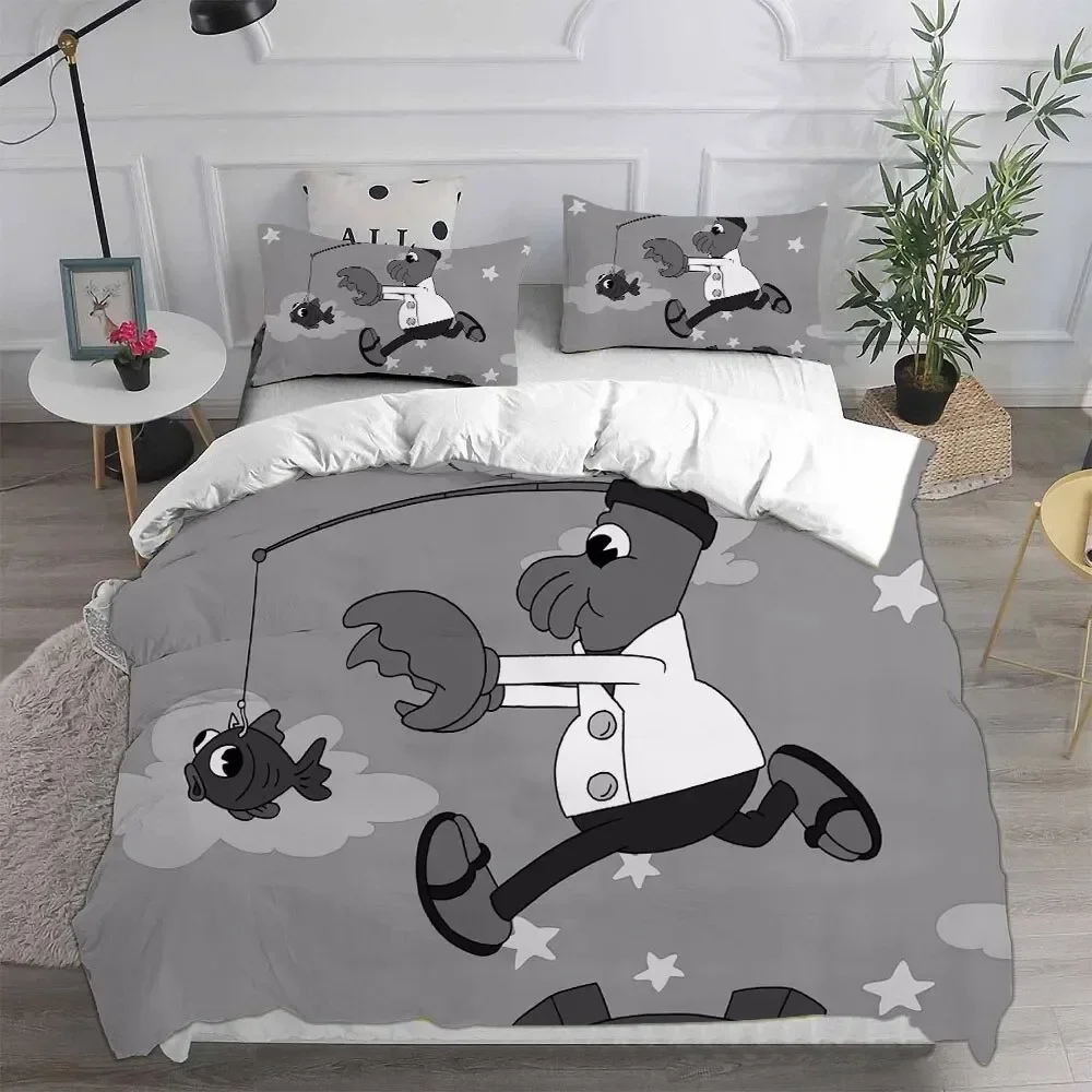 3D Cartoon Futuramas Bender Bedding Set Boys Girls Twin Queen Size Duvet Cover Pillowcase Bed Kids Adult Fashion Home Textiles