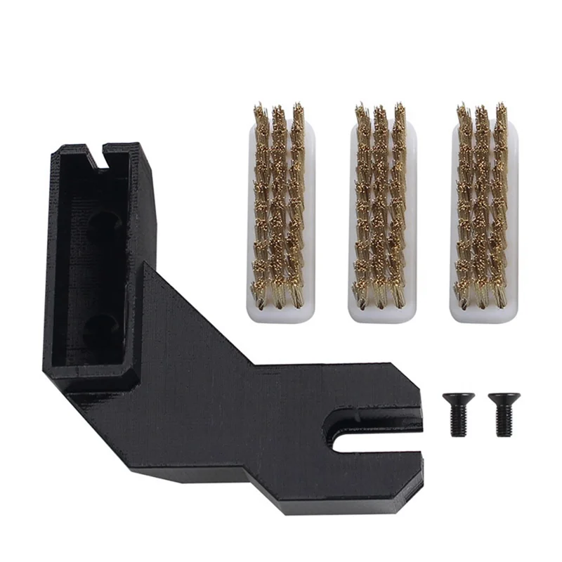 Alat Sikat Pembersih Printer 3D Canggih Sikat Gigi Kawat Tembaga Pegangan Sikat Tembaga untuk Nosel Pembersih Anycubic Vype Hotend