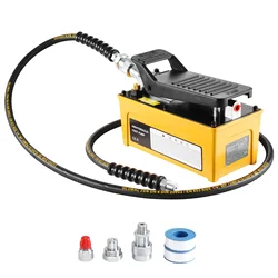 Aluminium Air Hydraulic Pump Air Actuated Foot Pump 10000PSI Frame Machine Pump for Auto Body Frame Machines and Pulling Post