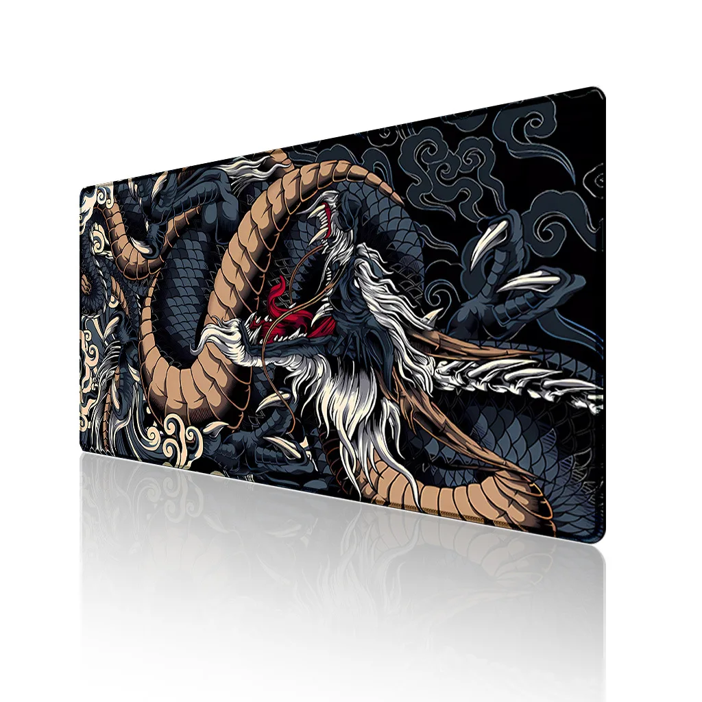 Japanese dragon large game mouse pad XXL keyboard game machine mouse pad sul tavolo speed mats animation carpet tappetini in gomma