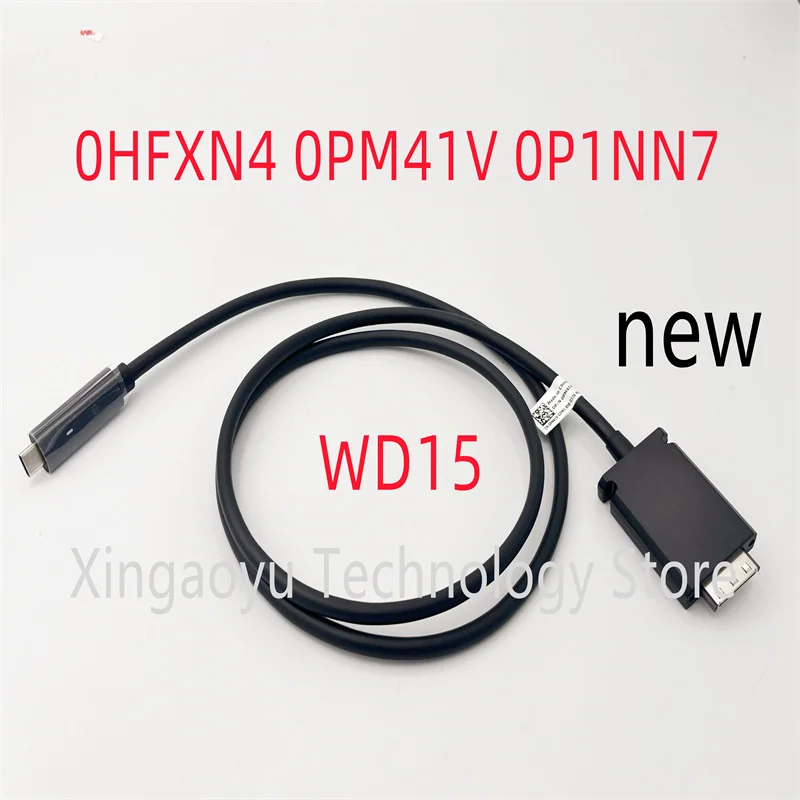 Cable de estación de acoplamiento de USB-C, nuevo y Original, para Dell HFXN4 0HFXN4 0PM41V 0P1NN7 P1NN7 WD15 4K K17A001, 100% probado