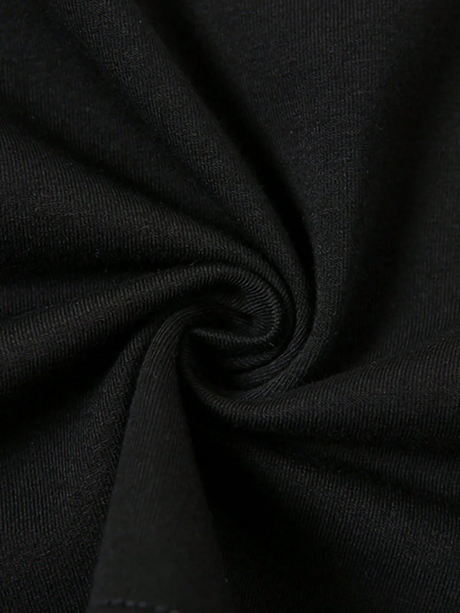 تي شيرت برسومات Music Note - تي شيرت كاجوال من القطن الأسود مع أكمام قصيرة بتصميم Quart Rest Fermata #5