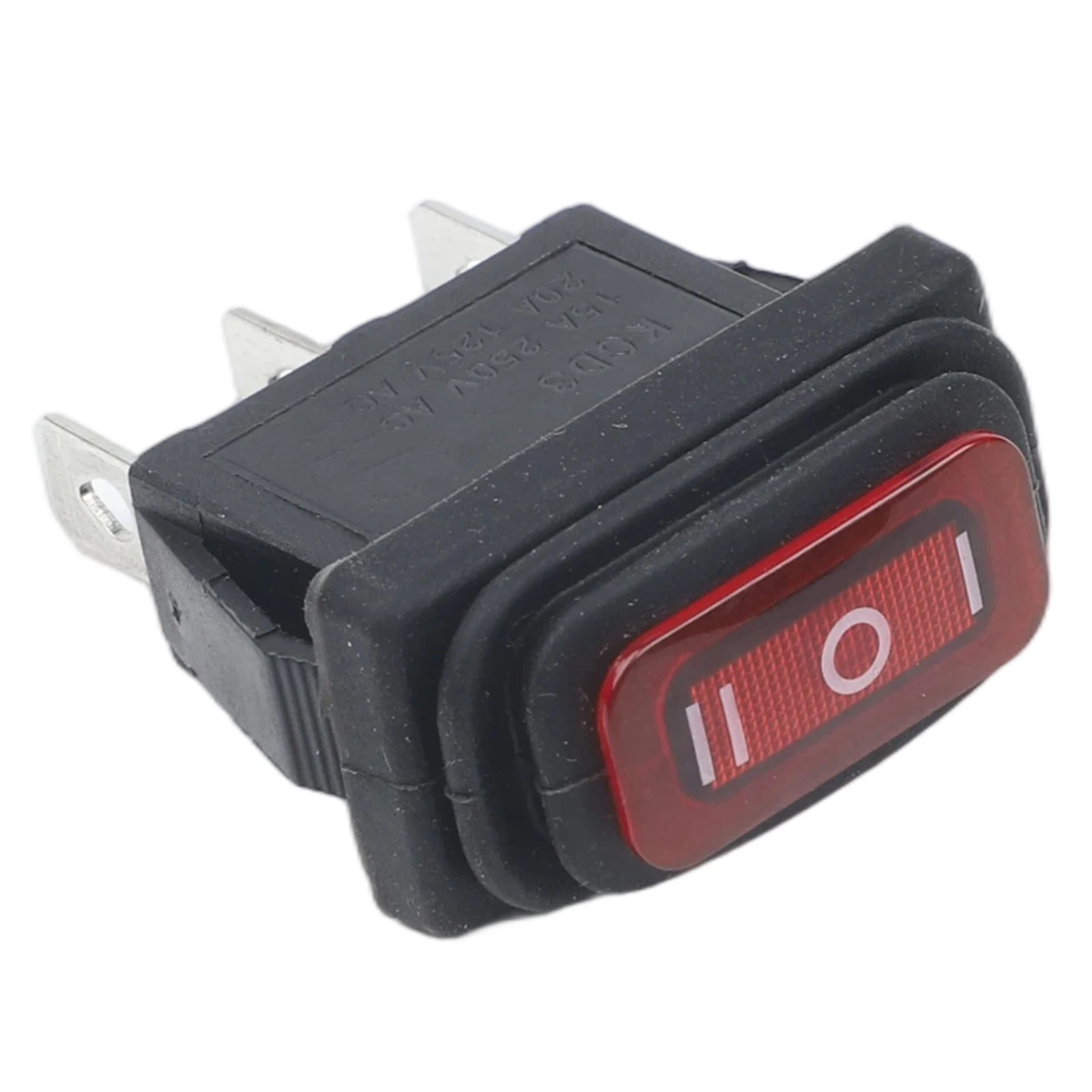 Electrical Applications 2.2*2.8*4.3cm Power Switch High Current Capacity Impact-Resistant Shell ON-OFF-ON Design