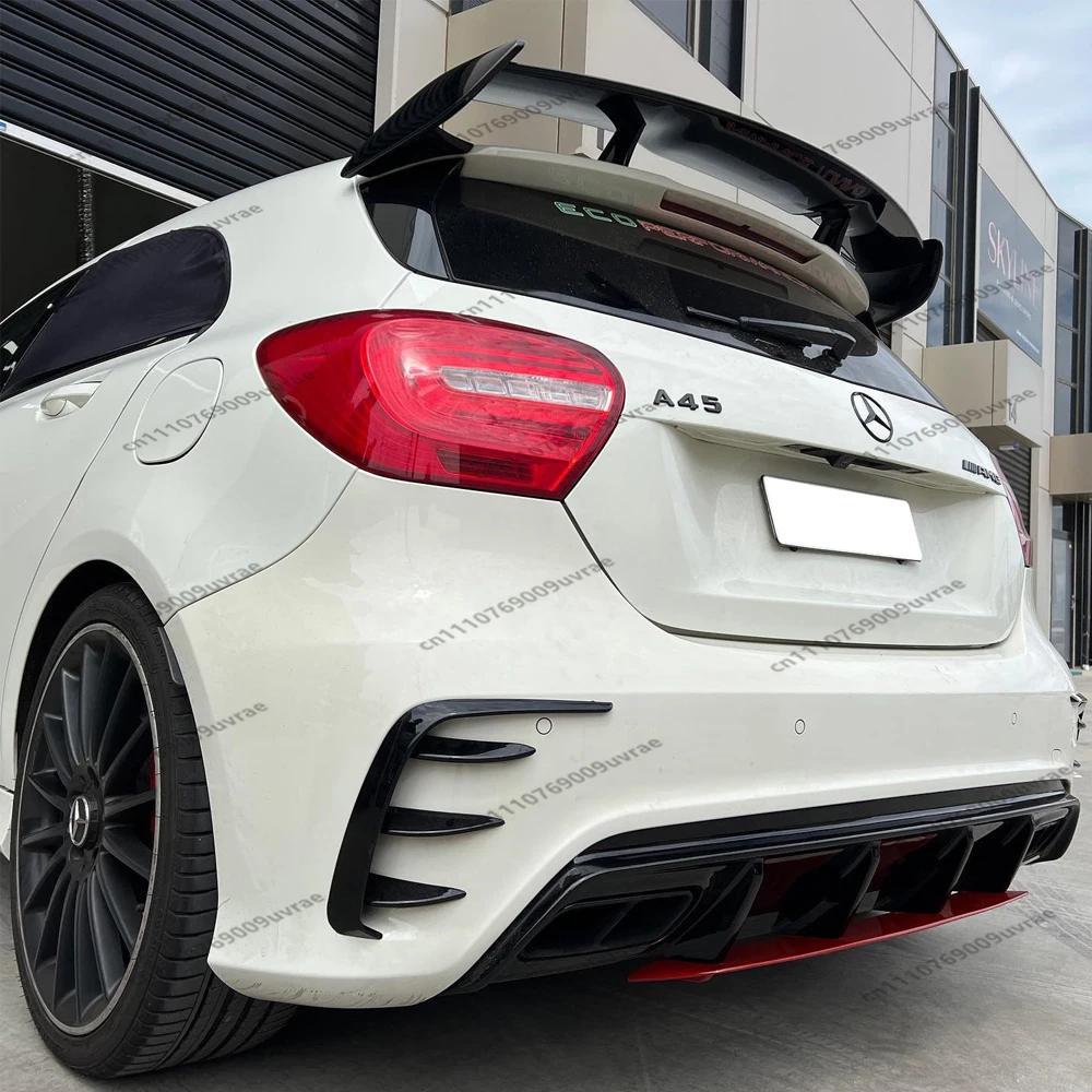 

Задний боковой спойлер-канард для Mercedes-Benz A-Class W176 A200 A250 A45 AMG Sport 2013-2018, накладки на воздуховоды хэтчбека