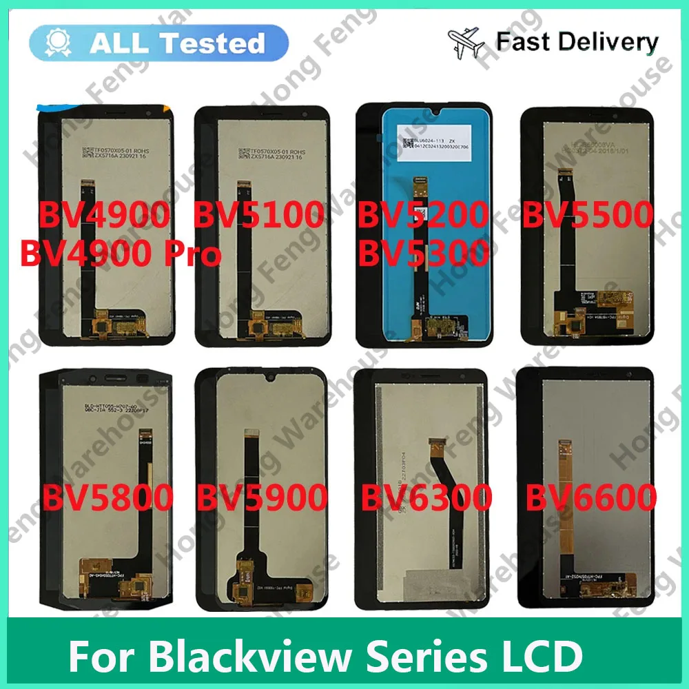 

For Blackview BV4900 BV5100 BV5200 BV5300 BV5500 BV5800 Pro LCD Display BLACKVIEW BV5900 BV6300 BV6600 BV6200 LCD