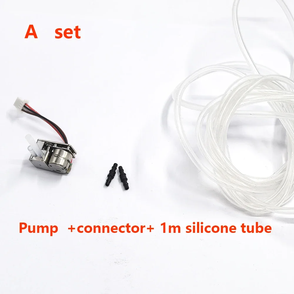 Tiny Mini 8mm Gear Stepper Motor Metering Precise Peristaltic Pump Flow Control Water Liquid dosing Pump for Medical Experiment