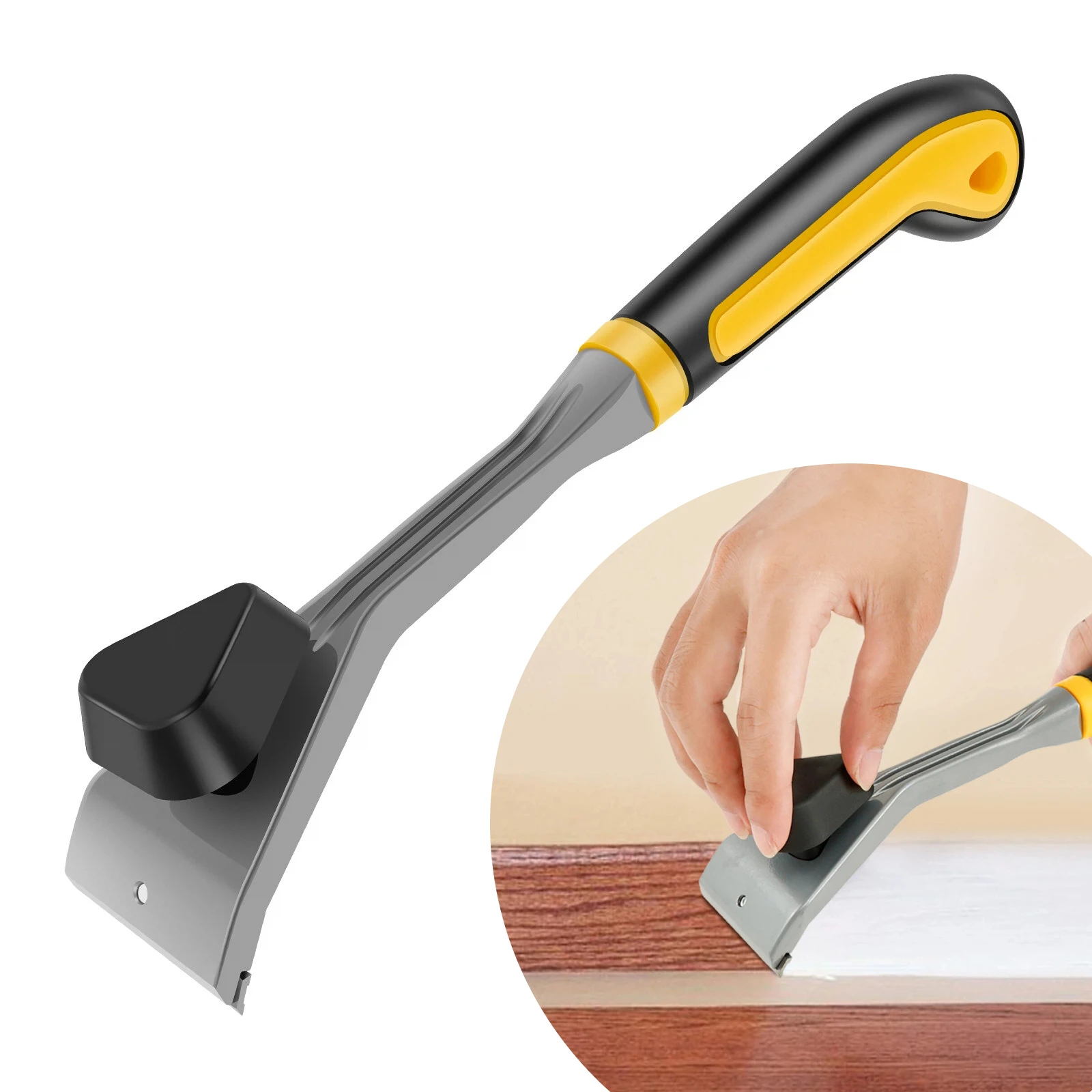 

Hard alloy scraper wall paint scraper ergonomic scraper tool anti slip and reusable multi-purpose paint scraper tool