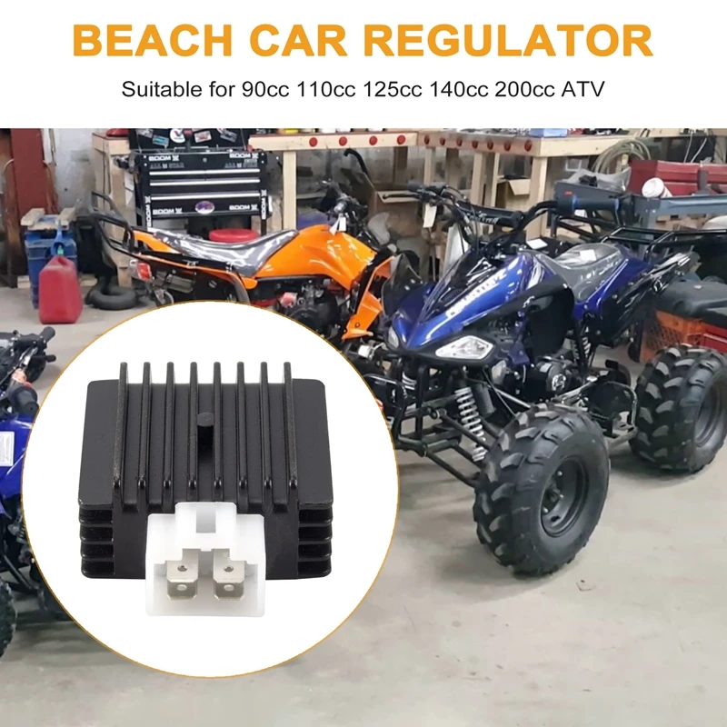 

4 PIN Regulator Rectifier For 90Cc 110Cc 125Cc 140Cc 200Cc ATV Motorcycle Bike