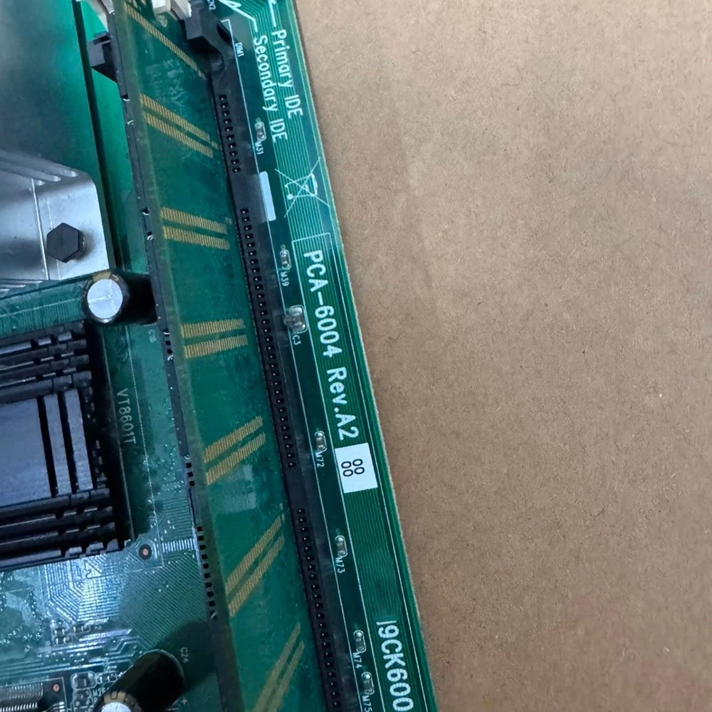 PCA-6004VE Industrial Control Computer Motherboard PCA-6004 REV.A2