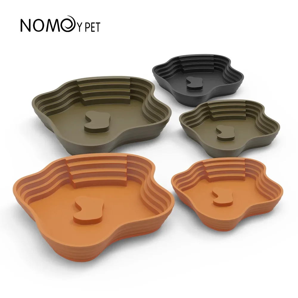 

Nomoy Climbing Pet Specific Plastic Bath Basin for Hermits Crabs Turtles Frogs Reptiles