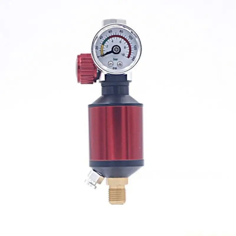 A2BE Air Regulator Air Filter Sprays Guns Air Regulator Gauge Air Sprays Water Trap Filter Paint Sprays Guns Regulator