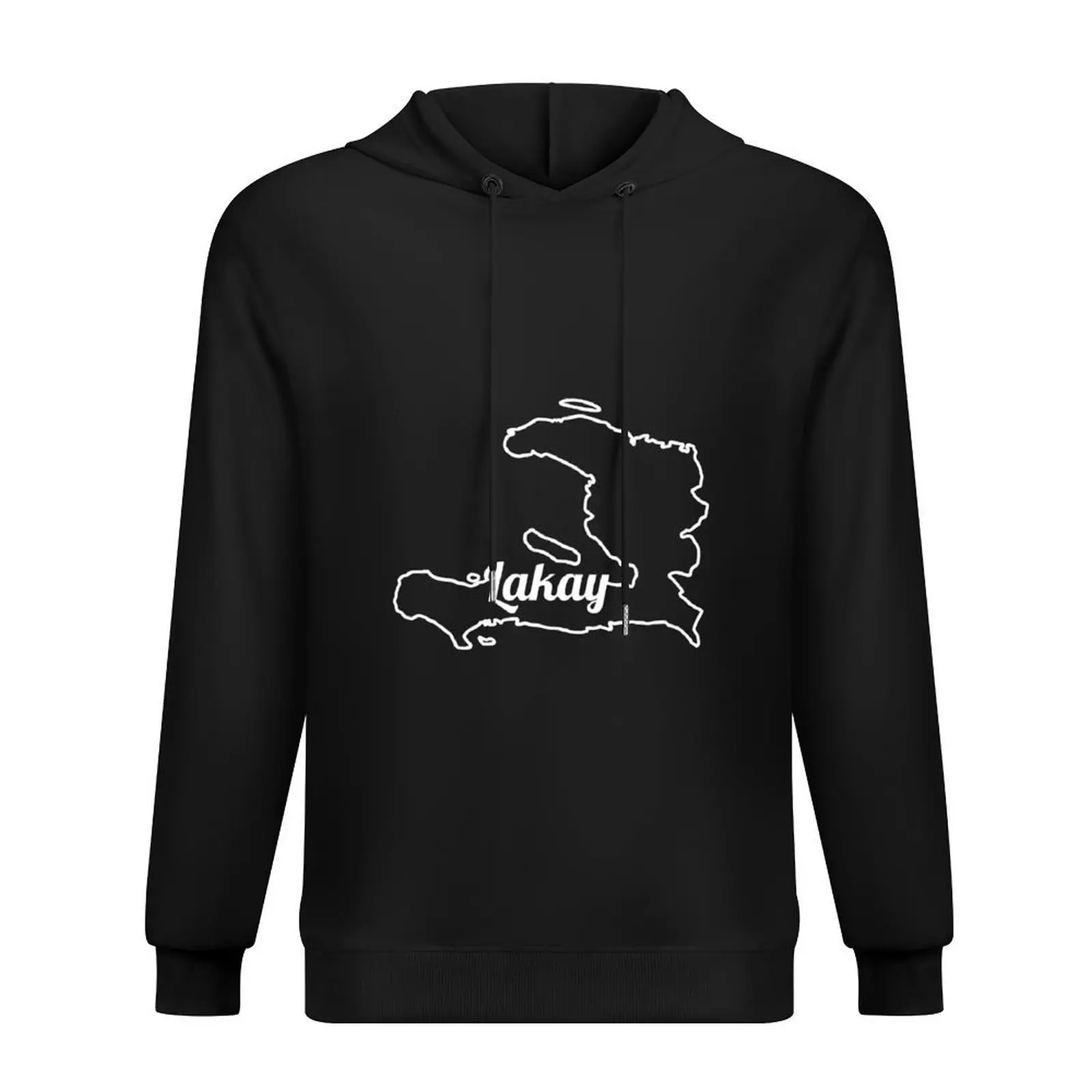 

Haiti Lakay Hoodie male clothes hooded shirt men's winter sweater anime clothes hoodie men