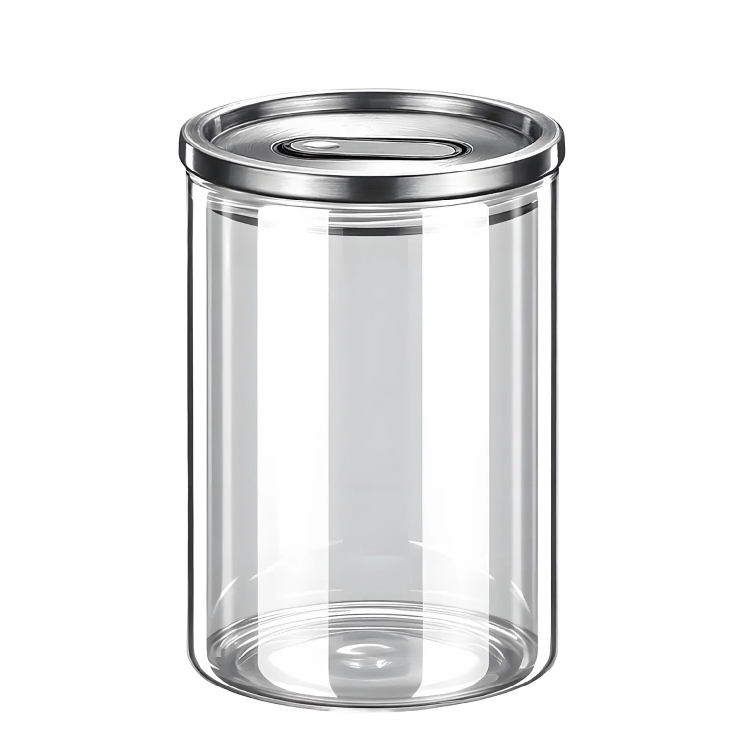 500~1700ml High-borosilicate Glass Airtight Glass Canister Ultra Thick Fall Resistant Well Sealed Coffee Bean Storage Jar