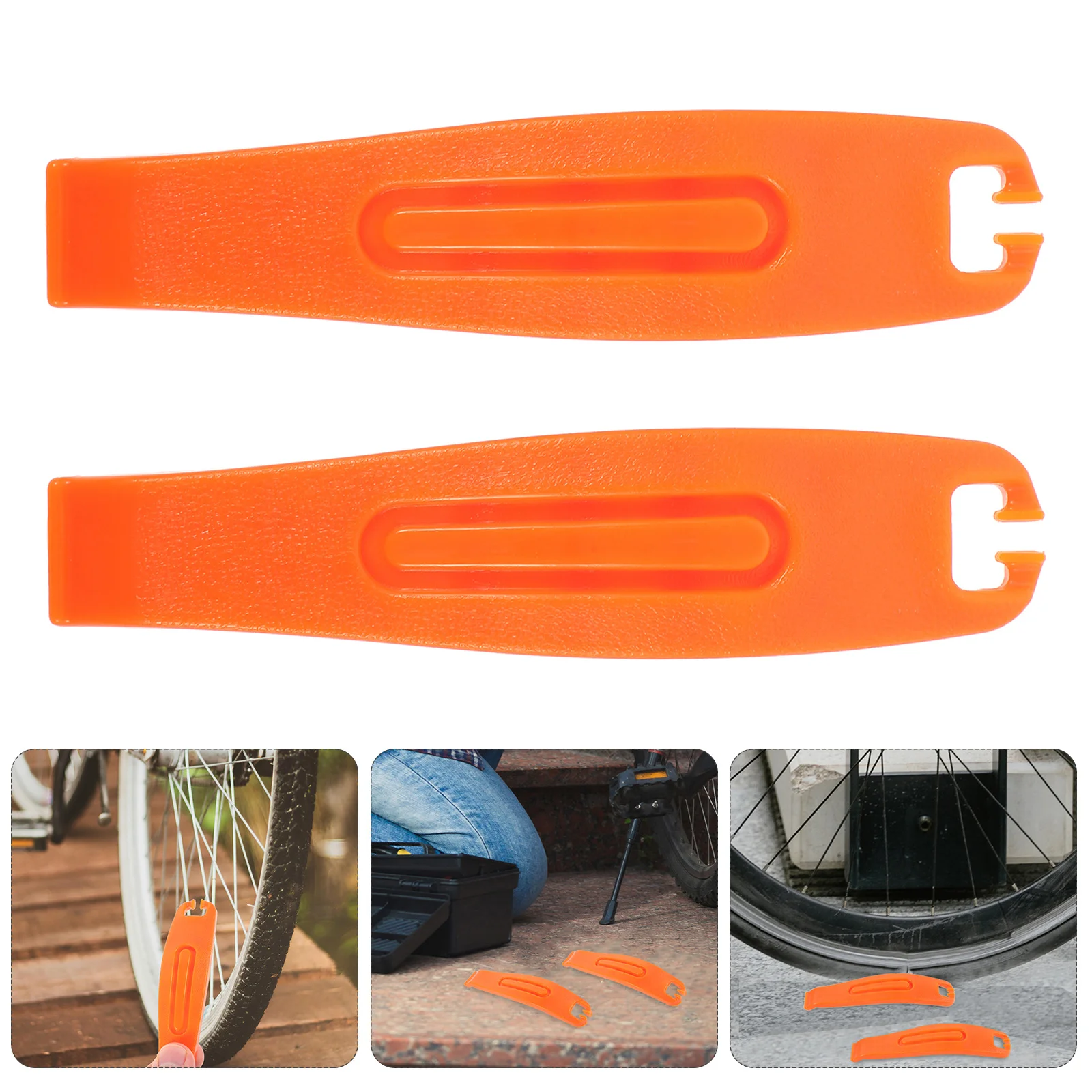 

2pcs Bike Tire Levers Durable Repair Tools Anti-Slip Handle Lightweight Portable Tire Dismantling Device For Mountain Road