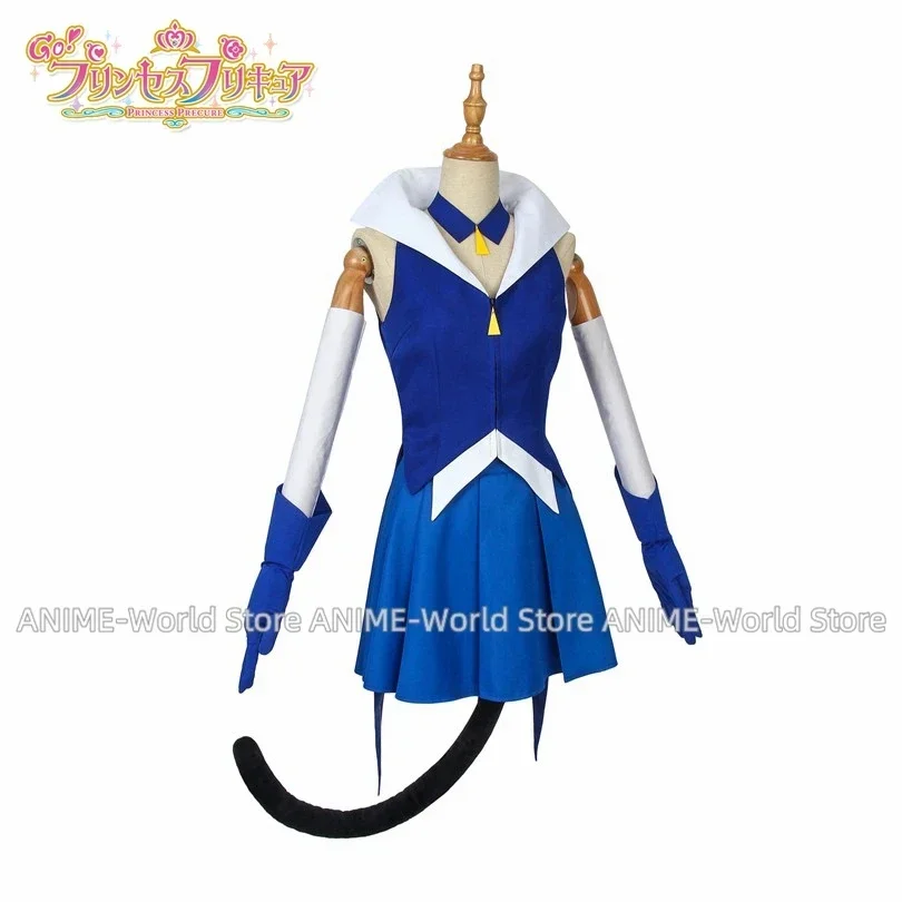 《Custom Size》Star Twinkle Precure Star Twinkle Pretty Cure Cure Cosmo Yuni Cosplay Costume Halloween Christmas party