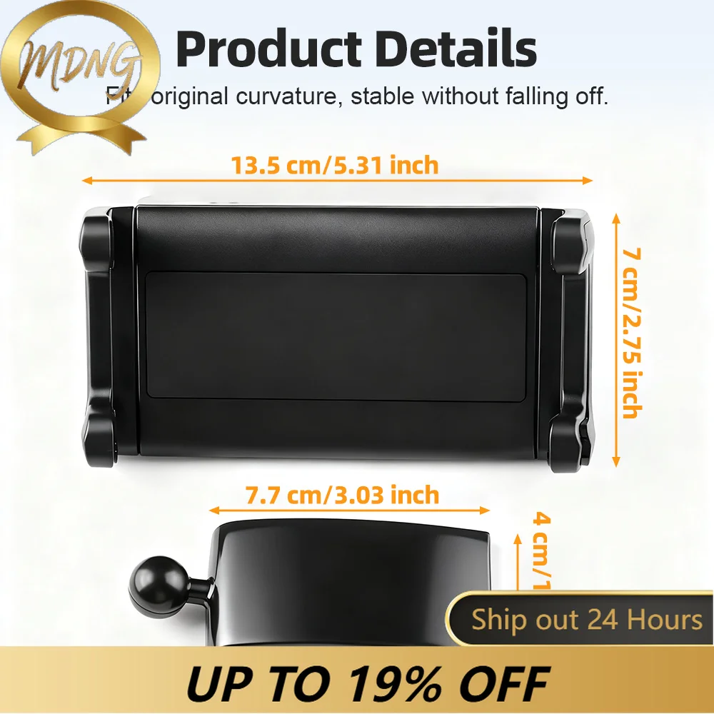 New! Rear Back Seat Phone Support Pad Holder Trim for BYD Song Plus Seagull Atto 3 Atto3 2023-2025 Interior Accessories