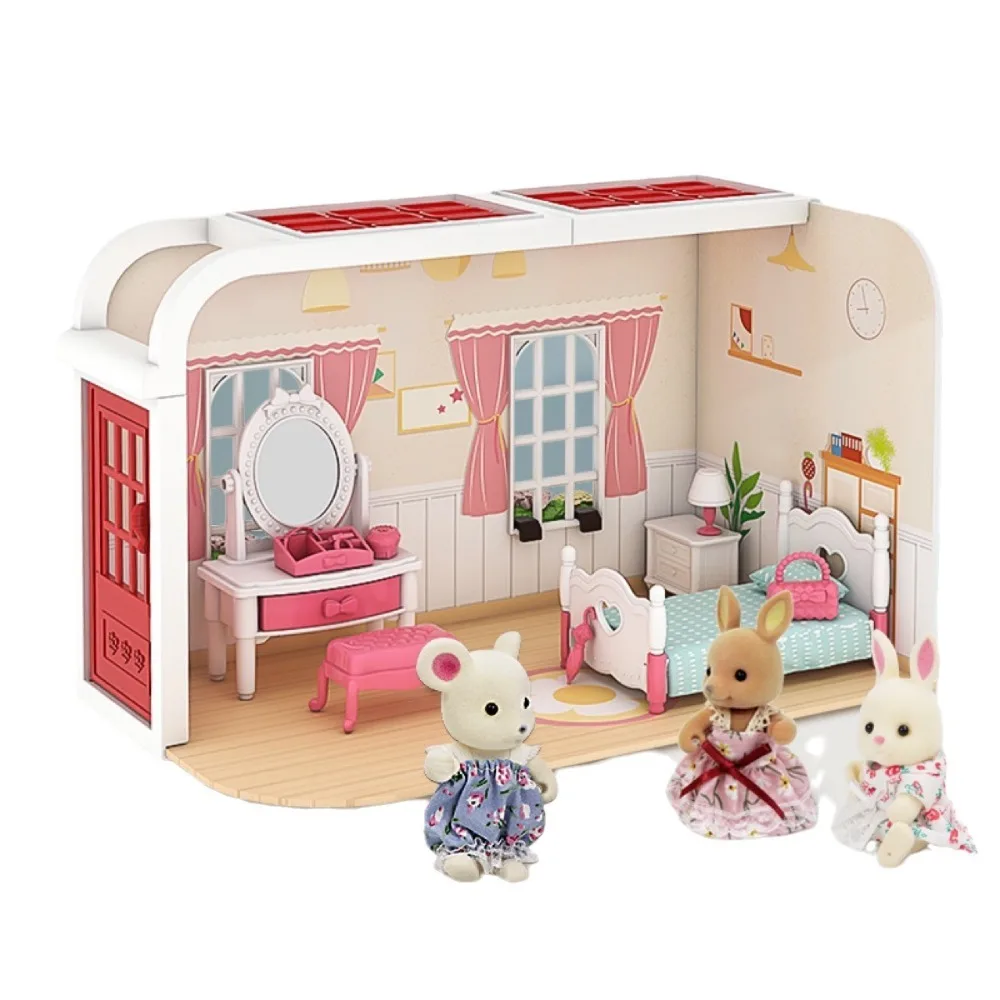 Mobili per casa delle bambole da cucina modello di giocattolo in miniatura articoli in miniatura accessori per casa delle bambole mobili per Scene