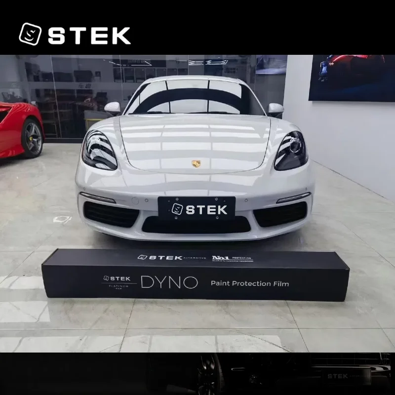

STEK DYNO 6,5 мил прозрачная защитная пленка из ТПУ PPF, глянцевая прозрачность, самовосстанавливающаяся, против царапин, гидрофобная