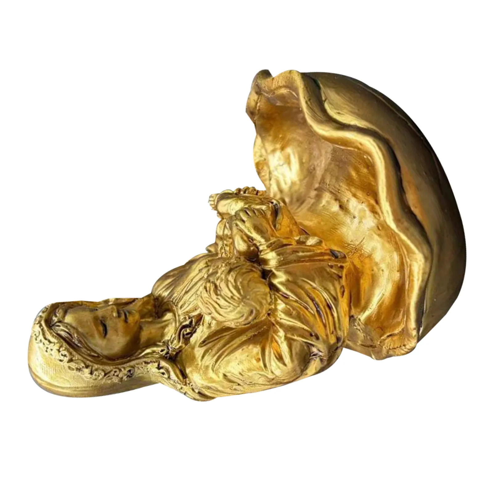 Blessed Mother Resin Holy Water Font Catholic Holy Water Holder Prayer Room Entrance Ornament Baptism Communion Decor