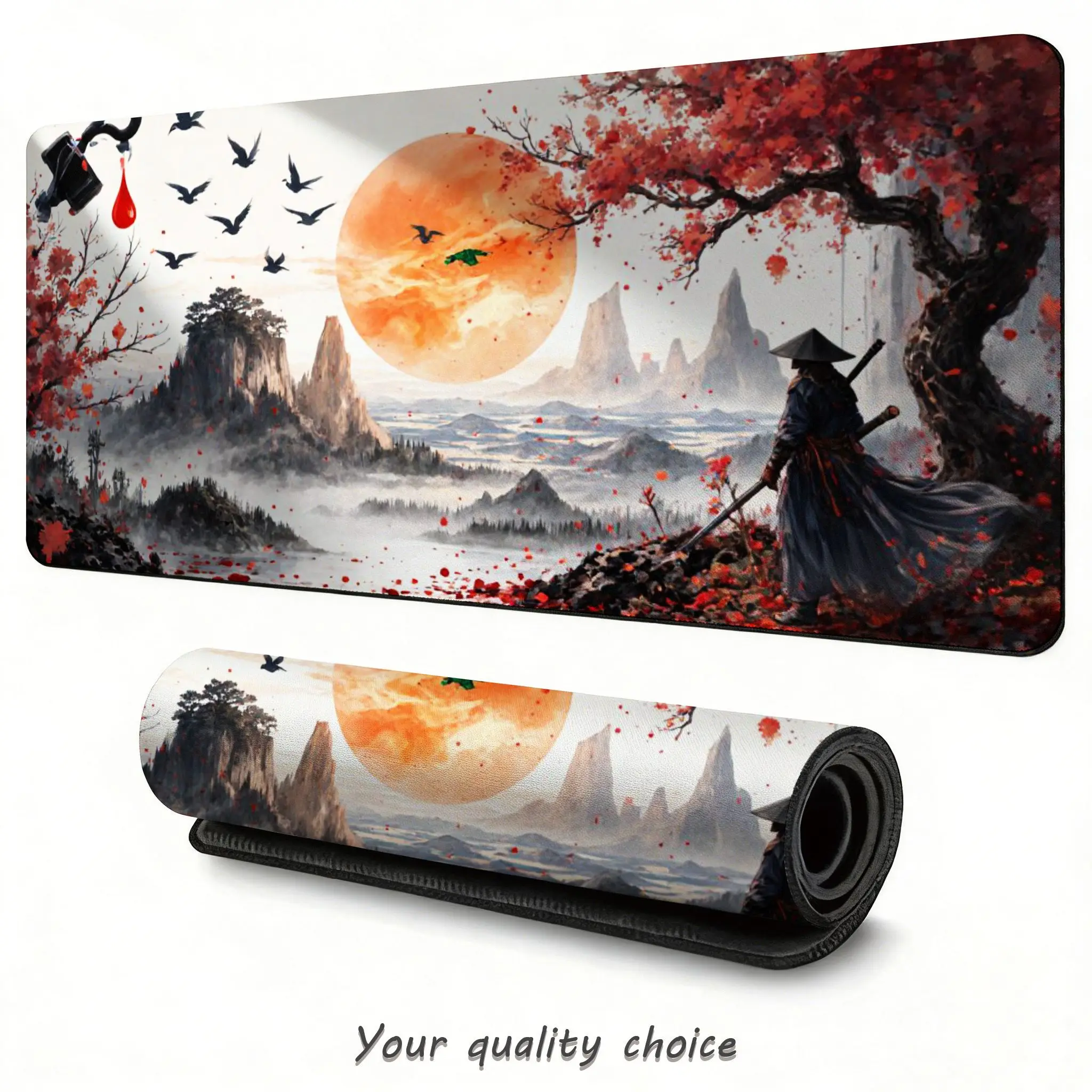 

Большой коврик для мыши с резиновой нескользящей поверхностью для ноутбука, компьютера, офиса, дома. Отличный подарок. Акция на Хэллоуин. Лучшая цена сейчас!