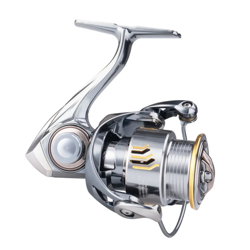 For Smooth Casting And Retrieval 105*116mm Lightweight Fishing Reel Lightweight Fishing Reel Carbon Body Reel 6 1 Ball Bearings