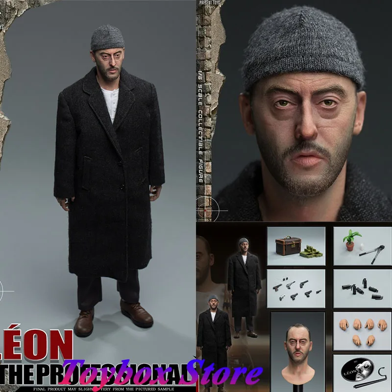 PRESENT TOYS PT-sp45 1/6 Collectible Man Action Figure The Professional Killer Leon Simulation Model Toys 12\